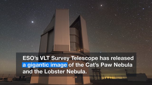 ESOcast 94 Light: Himmlische Katze trifft kosmischen Hummer 4K UHD