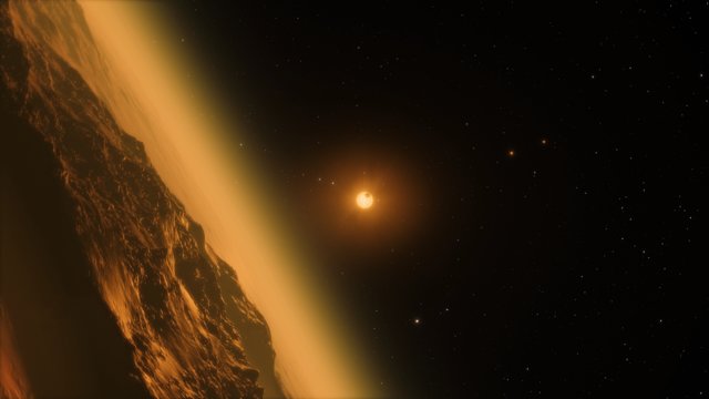 Sobrevolando el sistema planetario de TRAPPIST-1