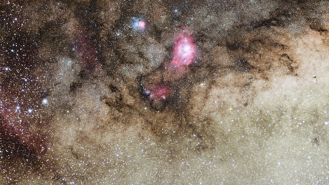 Zoom ind på Sharpless 29, hvor der dannes nye stjerner