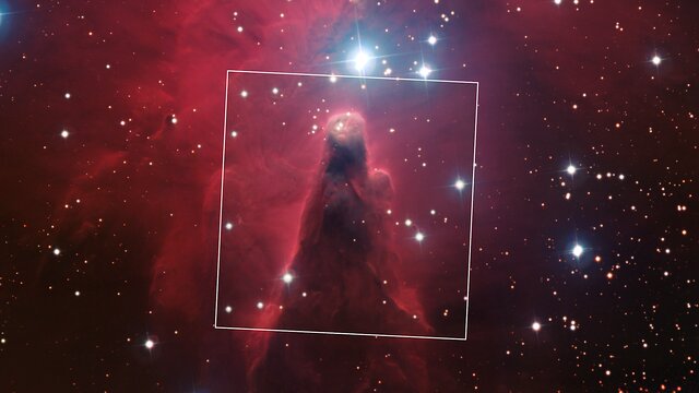 Zoom sulla Nebulosa Cono