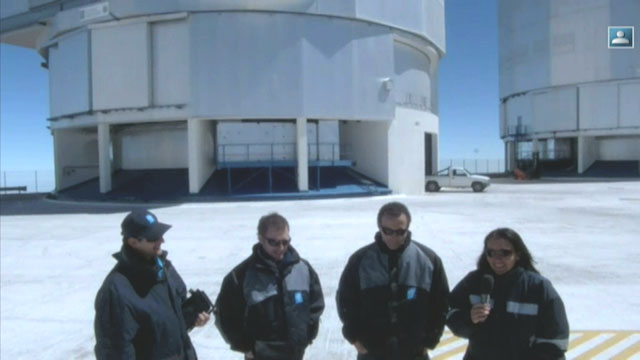 A Day in the life of ESO: live link to Paranal