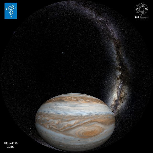 "From Earth to the Universe" — Jupiter and the Great Red Spot