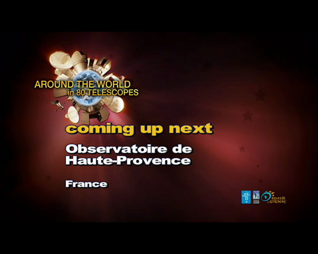 Observatoire de Haute-Provence (AW80T webcast)
