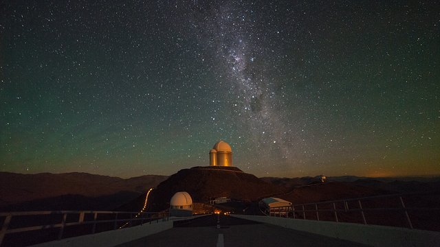 La Silla under the Milky Way