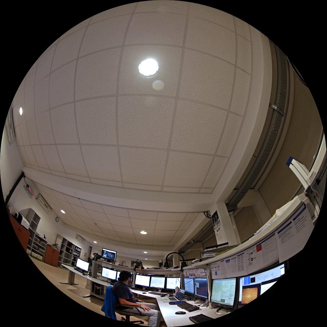 Control room at La Silla