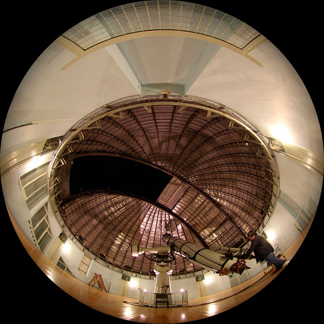 Penteli Newall Telescope in action