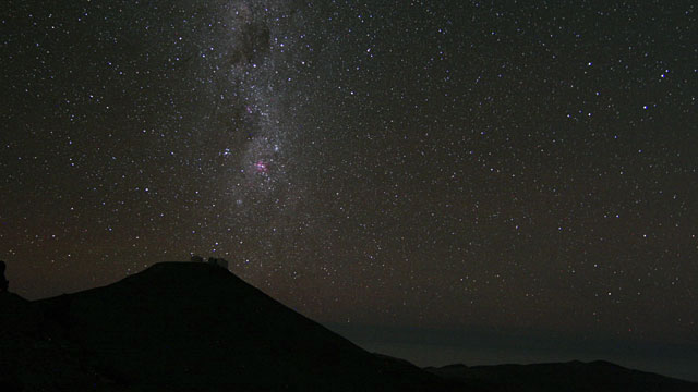 A whole night on Paranal time-lapse