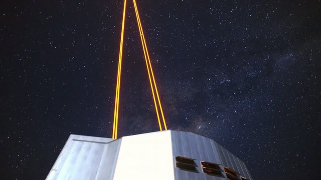 Lasers and the Milky Way