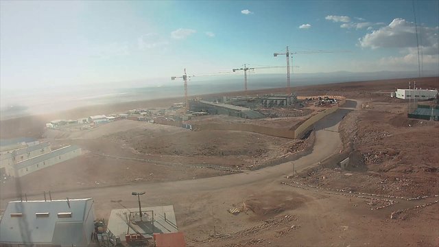 Vidéo accélérée de la construction de la Residencia d’ALMA